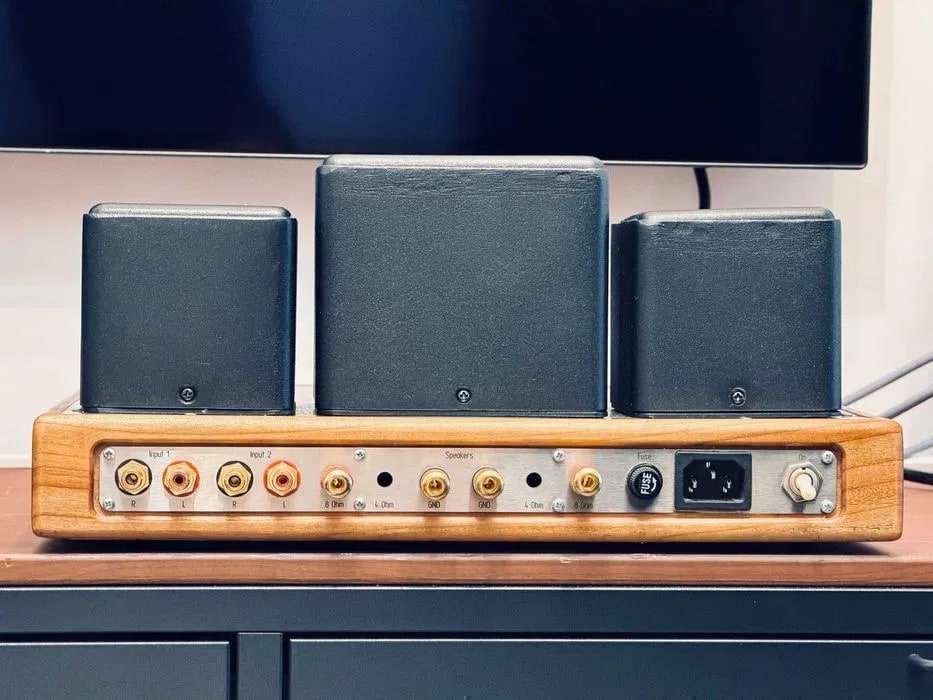 papatube.audio PP 6П6С (6V6) 2×12 Вт Rare Vintage Tube Amplifier Serviced