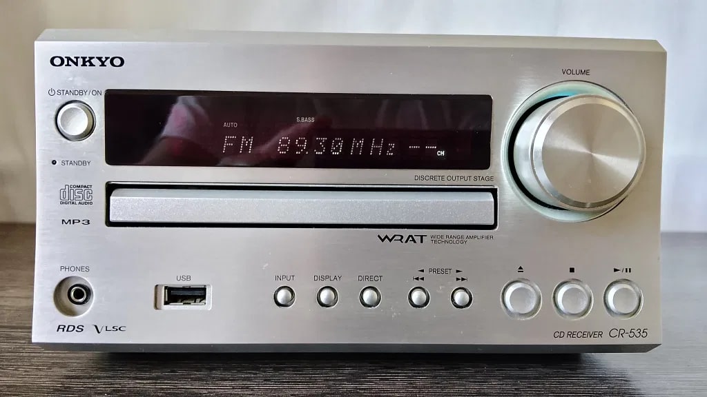 Onkyo CR-535 Rare Vintage CD Receiver Tested Hi-Fi Stereo