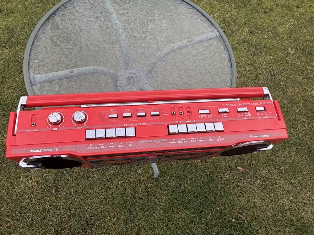 DIATONE MITSUBISHI Rare Vintage Mint Boombox Getto blaster Warranty Tested
