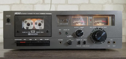 AKAI GXC-706D Rare Vintage Stereo Cassette Deck Tested 220V