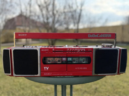 Sony CFS-DW 60 Rare Vintage Boombox Serviced Built-in Subwoofer