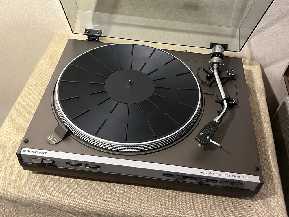 Blaupunkt P-150 Rare Vintage MINT Turntable Warranty Direct Drive Automatic