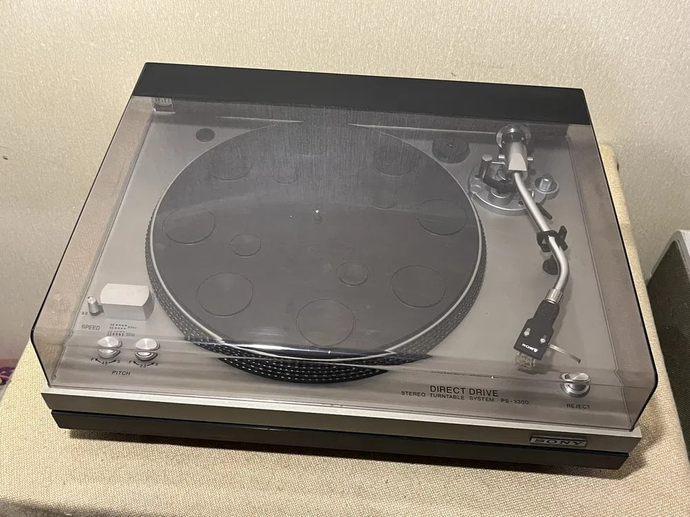 Sony PS-3300 Rare Vintage Direct Drive Turntable Magnedisc Analog Hi-Fi