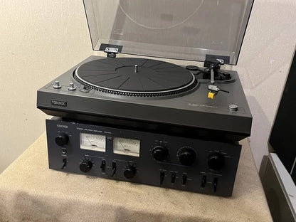 C.E.C. VT-5300 Visonik VSA-1000 Rare Vintage Turntable Amplifier Speakers Set