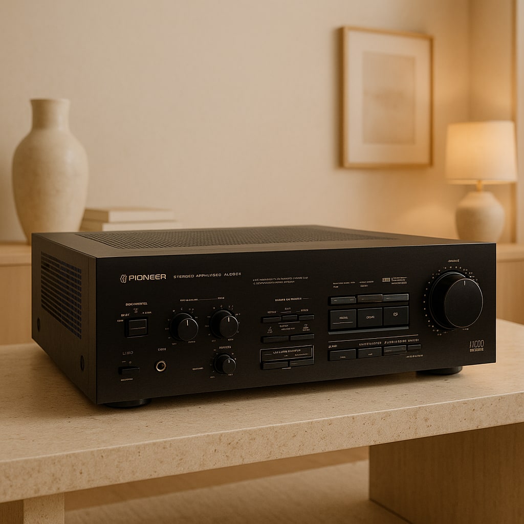 Pioneer A-66X Rare Vintage Integrated Amplifier Warranty Working Hi-Fi MM/MC