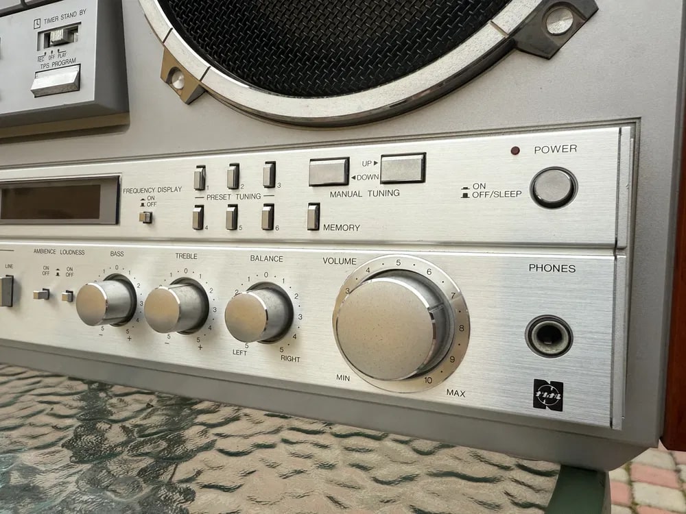 National RX-7200 Rare Vintage MINT Cillectible Cassette Boombox JDM Warranty