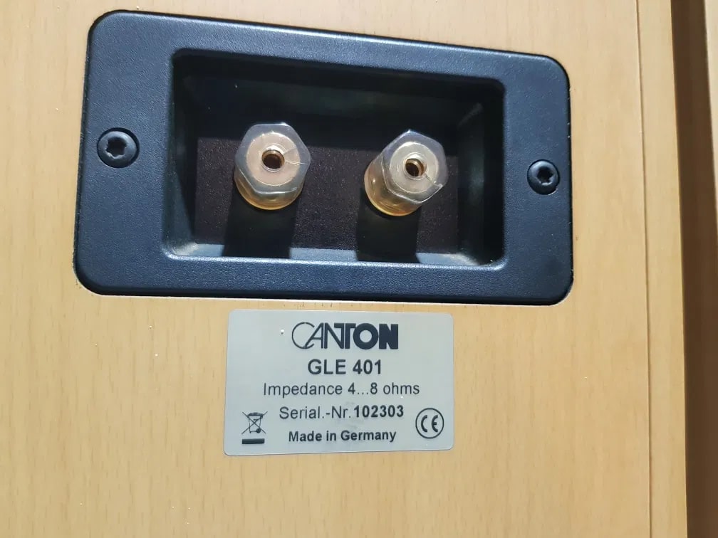 Canton GLE 401 Rare Vintage Bookshelf Speakers Tested