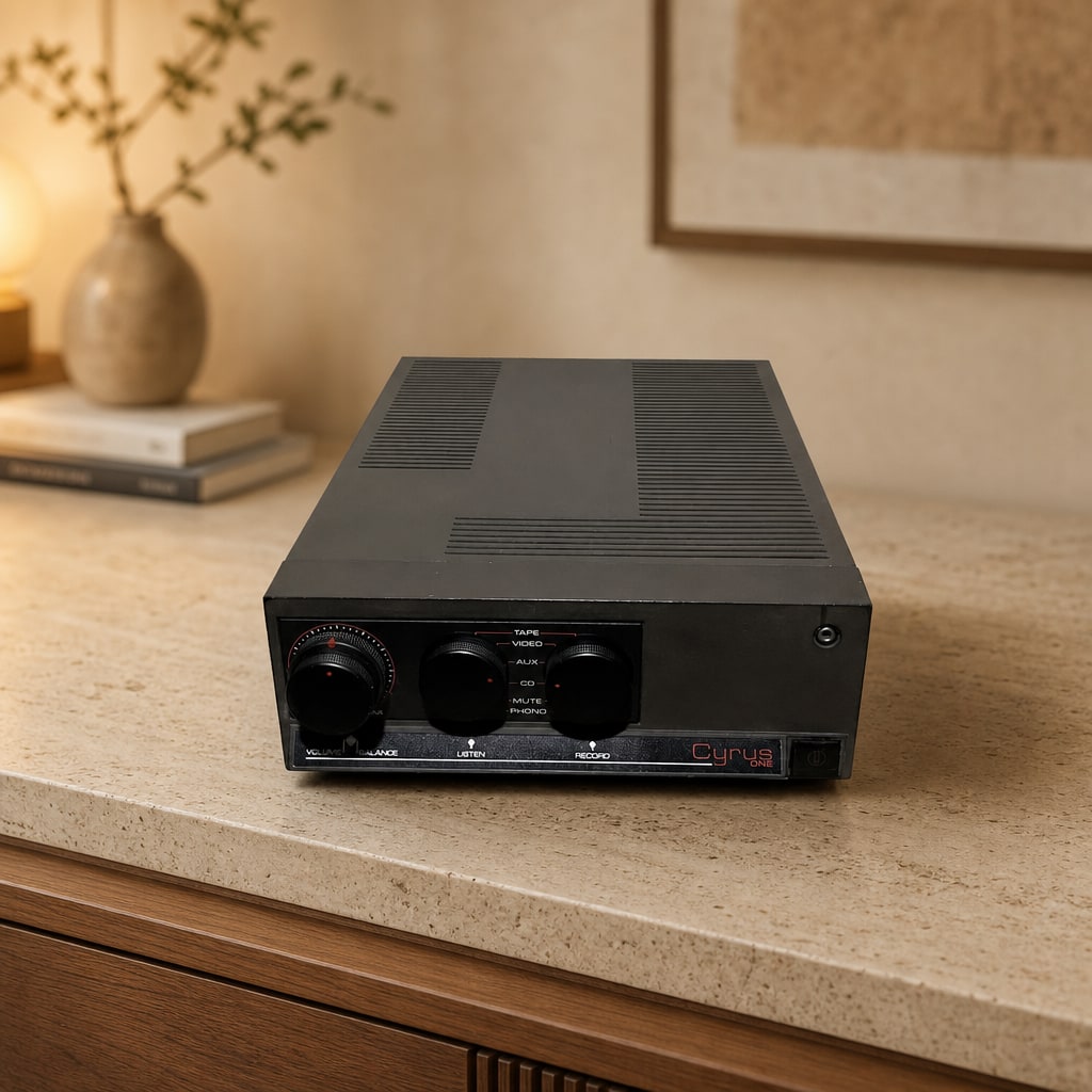 Cyrus Cyrus One MK1 Rare Vintage Integrated Amplifier Tested MM/MC