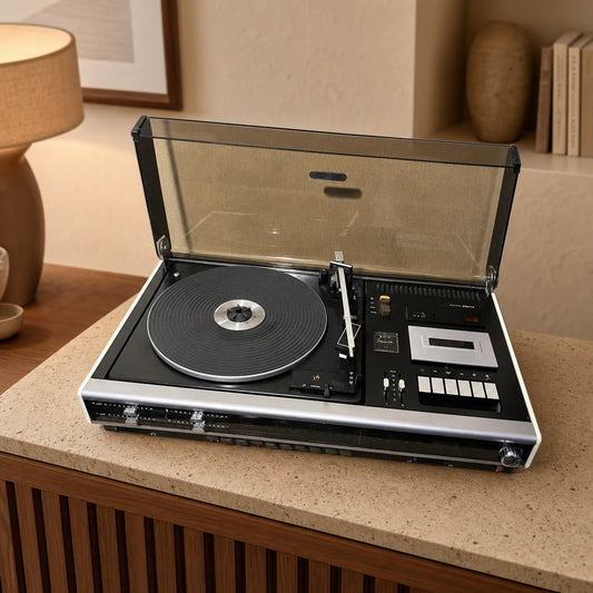 GARRARD / RANK ARENA AS-3632 Rare Vintage Cassette Deck Music System Warranty