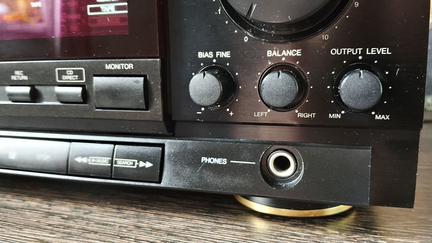 Denon DRM-800 Rare Vintage MINT Japan Cassette Deck Serviced 3-Head  Warranty