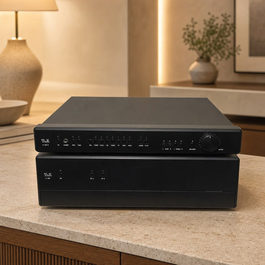 T+A PULSAR A1500 + P1220R Rare Vintage Amplifier Serviced Warranty Hi-Fi