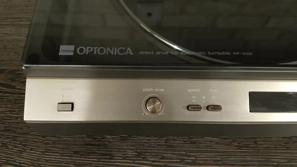 Optonica RP-5100 Rare Vintage Turntable Serviced Warranty Direct Drive