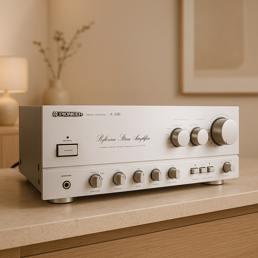 Pioneer A-656 Stereo Integrated Amplifier Vintage Working Warranty