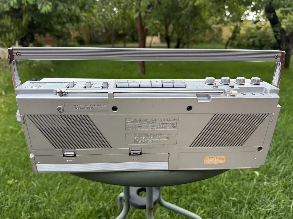 TOSHIBA RT-S63W Rare Vintage Boombox Stereo Cassette Player Working