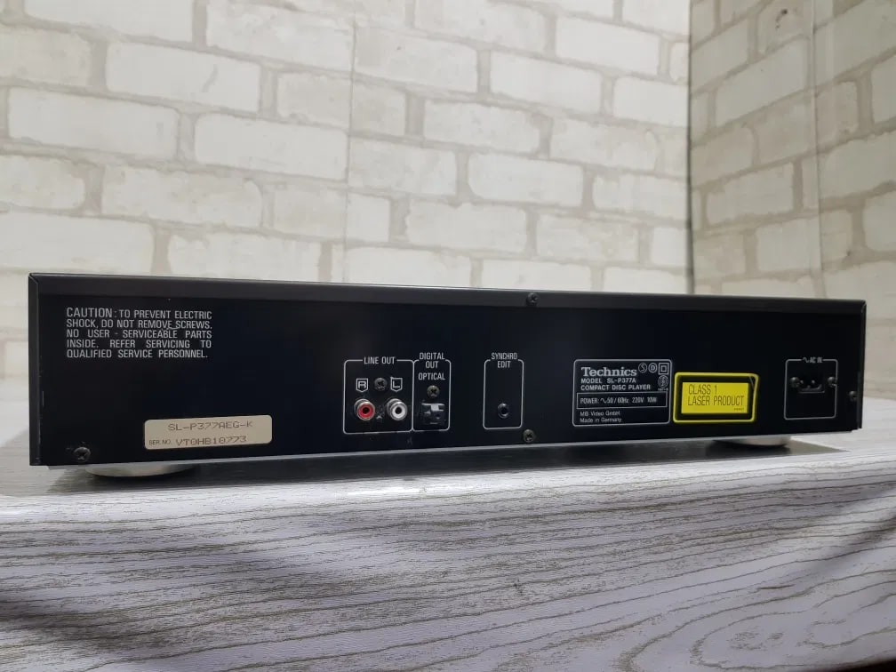 Technics SL-P377A Rare Vintage CD Player Tested Working Stereo