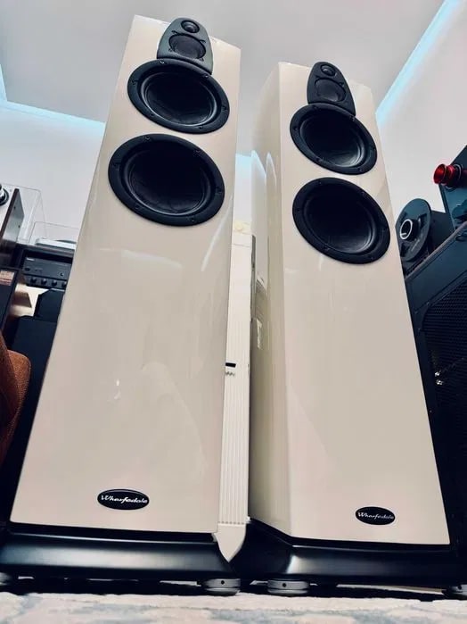 Wharfedale Jade 5 Rare England Floor Boxed Speakers Warranty White Gloss