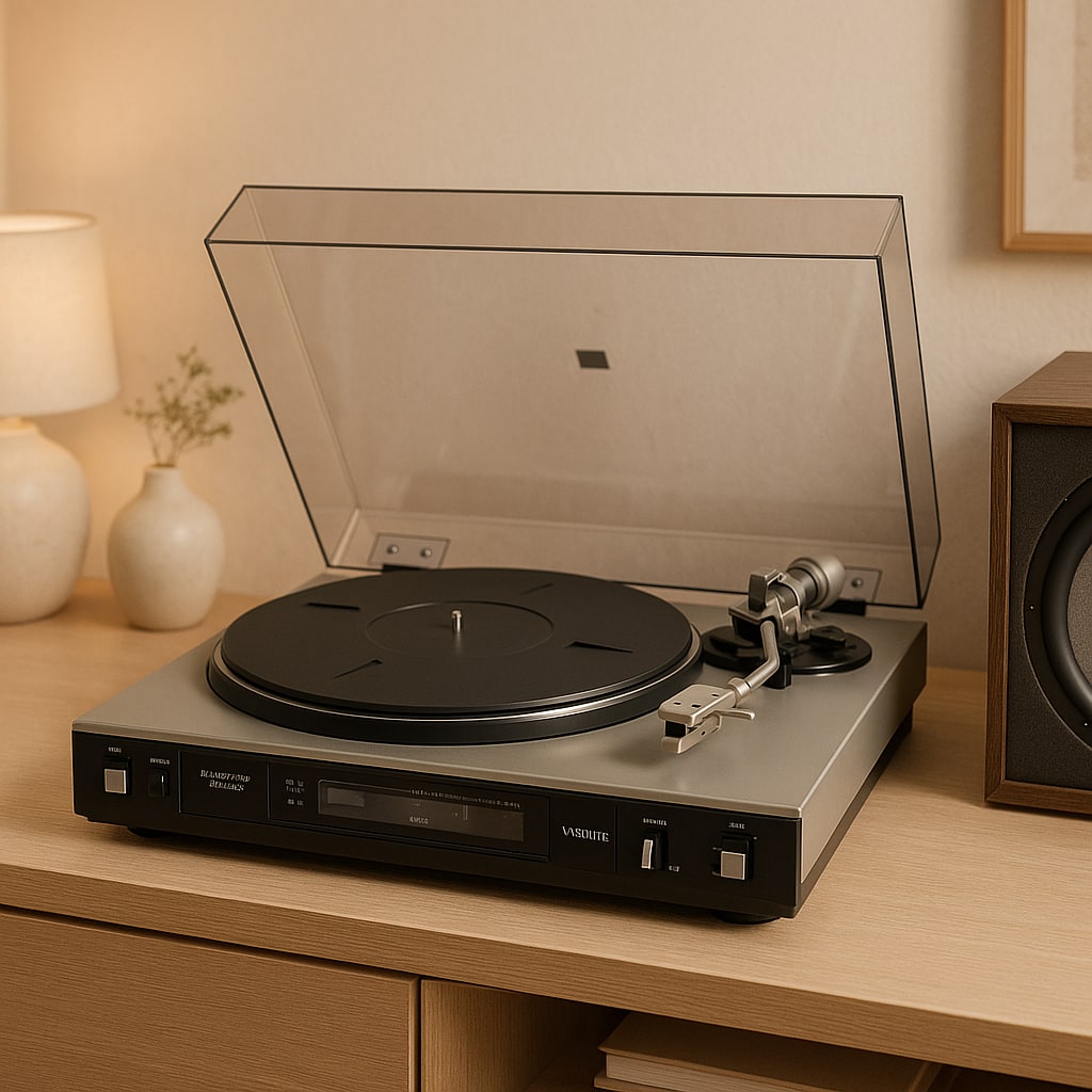 C.E.C. BD-8200 Rare Vintage MINT Turntable Warranty Direct Drive Working