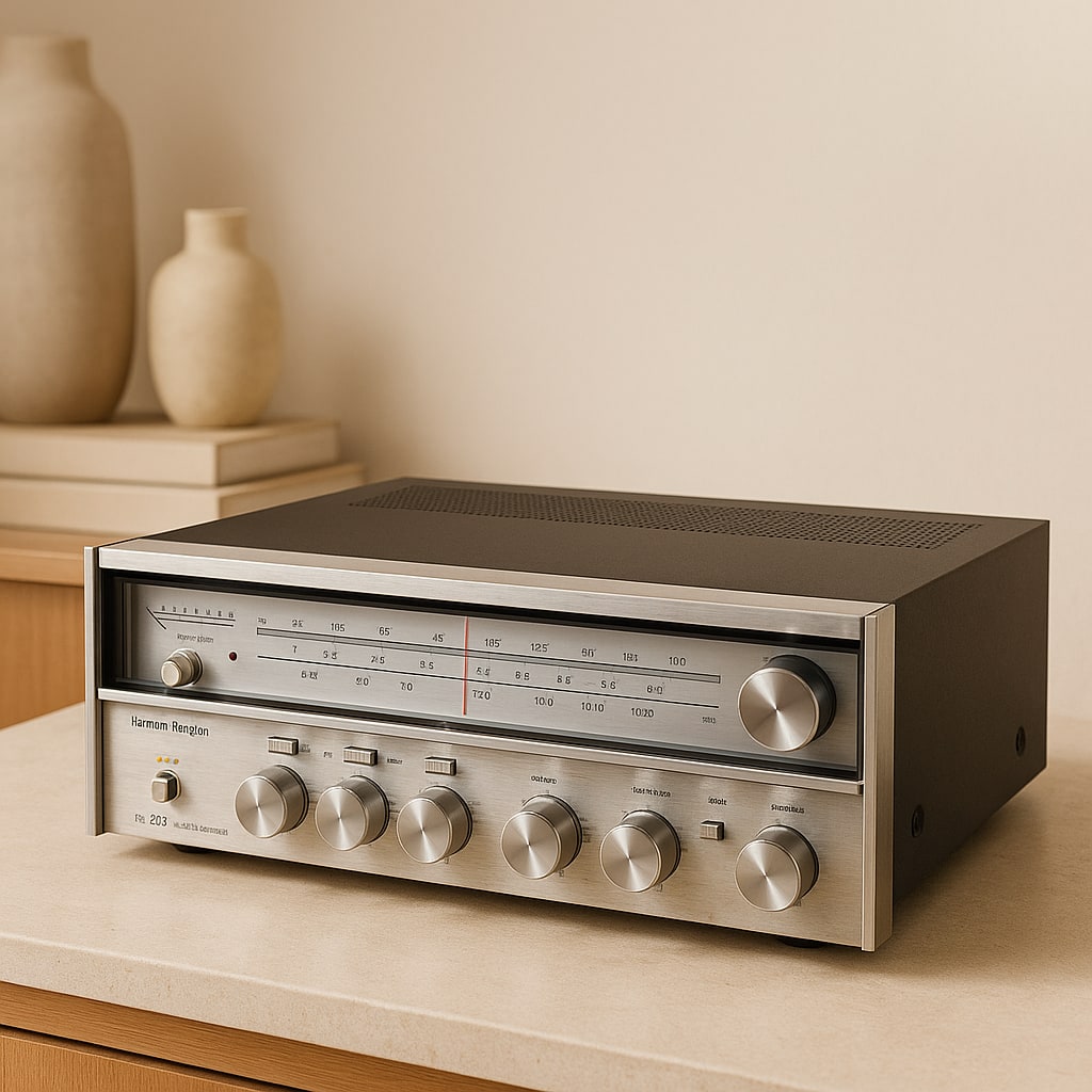 Harman/Kardon HK-450 Rare Vintage MINT Stereo Receiver Warranty Working Phono