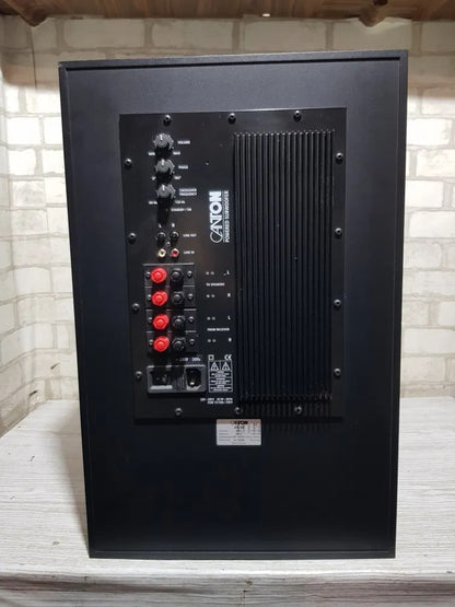 Canton AS-50 Rare Vintage Active Subwoofer Tested Working Hi-Fi Bass