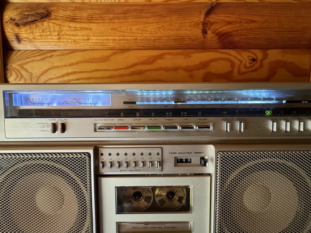 Pioneer SK-900 Rare Vintage Boombox Warranty Tested Cassette Deck Serviced
