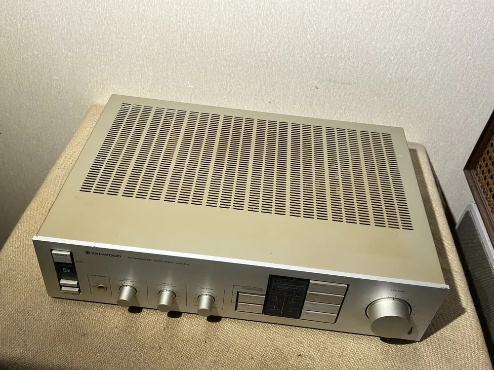 Kenwood KA-5X Rare Vintage Hi-Fi Amplifier Tested Stereo Transistor Warranty