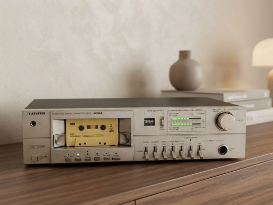TELEFUNKEN RC-200 Rare Vintage Cassette Deck Tested Stereo Hi-Fi Analog Warranty