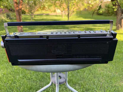 Sanyo U4 SLIM Rare Vintage Boombox Tested Stereo Cassette Radio