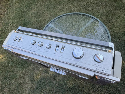 CSC-960F Crown Rare Vintage MINT Stereo Cassette Boombox Working Radio