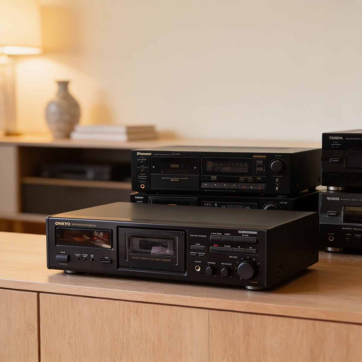 Onkyo TA-2031 Rare Vintage Cassette Deck Working Stereo Hi-Fi Analog