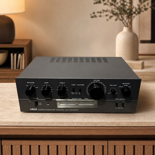 AKAI AM-2350 Rare Vintage Integrated Amplifier Tested Hi-Fi Stereo Warranty