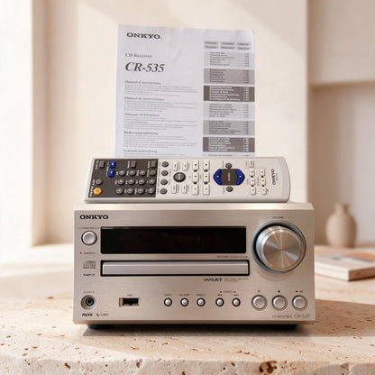 Onkyo CR-535 Rare Vintage CD Receiver Tested Hi-Fi Stereo
