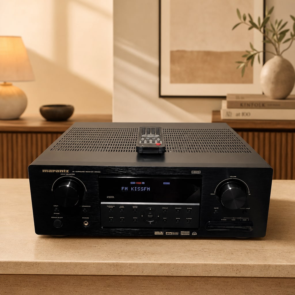 Marantz ZR6001 Rare Vintage MINT AV Receiver Warranty Tested 7x95W Remote
