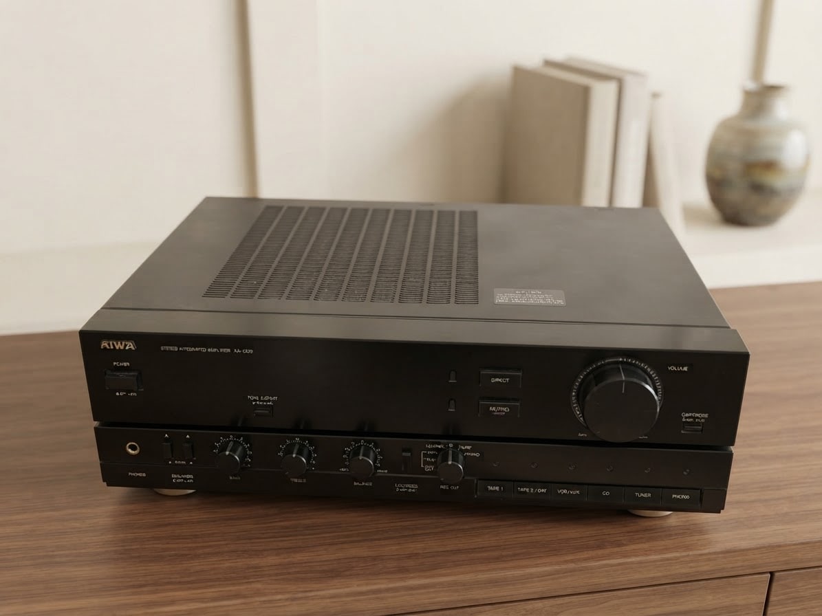 AIWA XA-007 Rare Vintage Integrated Amplifier Tested Hi-Fi Stereo Warranty