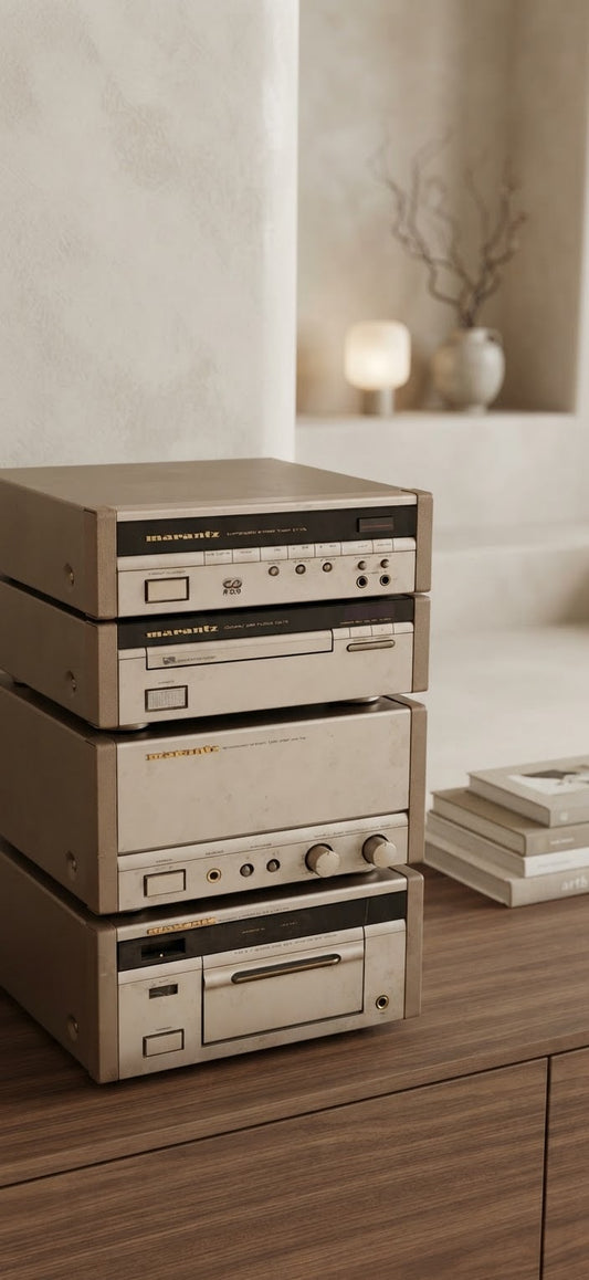 Marantz PM-62 CD-72 SD-72 ST-72L Rare Vintage Component Set Tested Hi-Fi 220V