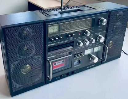Telefunken HiFi Studio 1  Rare Vintage MINT Boombox Serviced Warranty Germany