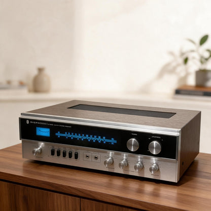 Sherwood S-7210A Rare Vintage Stereo Receiver Serviced Tested Hi-Fi