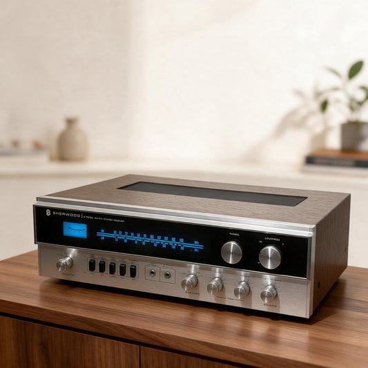 Sherwood S-7210A Rare Vintage Stereo Receiver Serviced Tested Hi-Fi