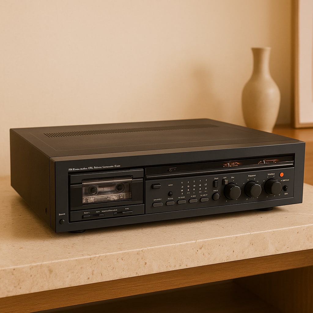 NAKAMICHI 582 Rare Vintage Cassette Deck Warranty Working 3 Head 3 Motor
