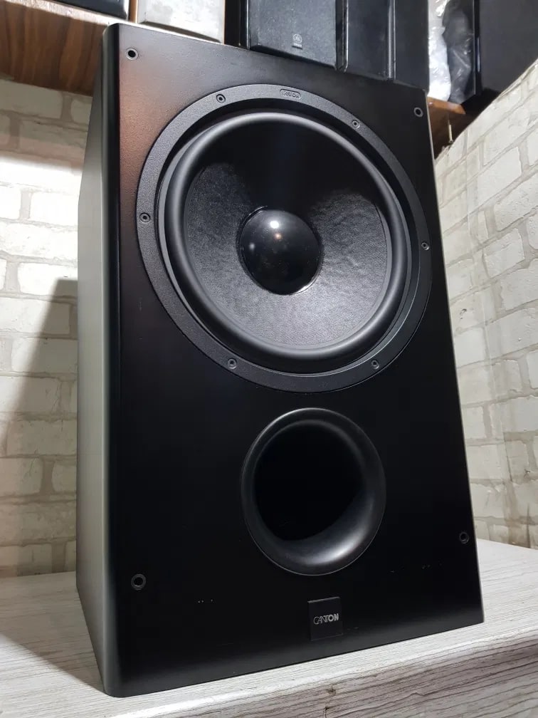 Canton AS-50 Rare Vintage Active Subwoofer Tested Working Hi-Fi Bass