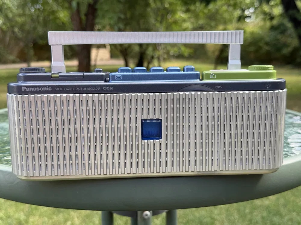 Panasonic RX-TS10 Rare Vintage MINT Radio Cassette Deck Boombox Tested