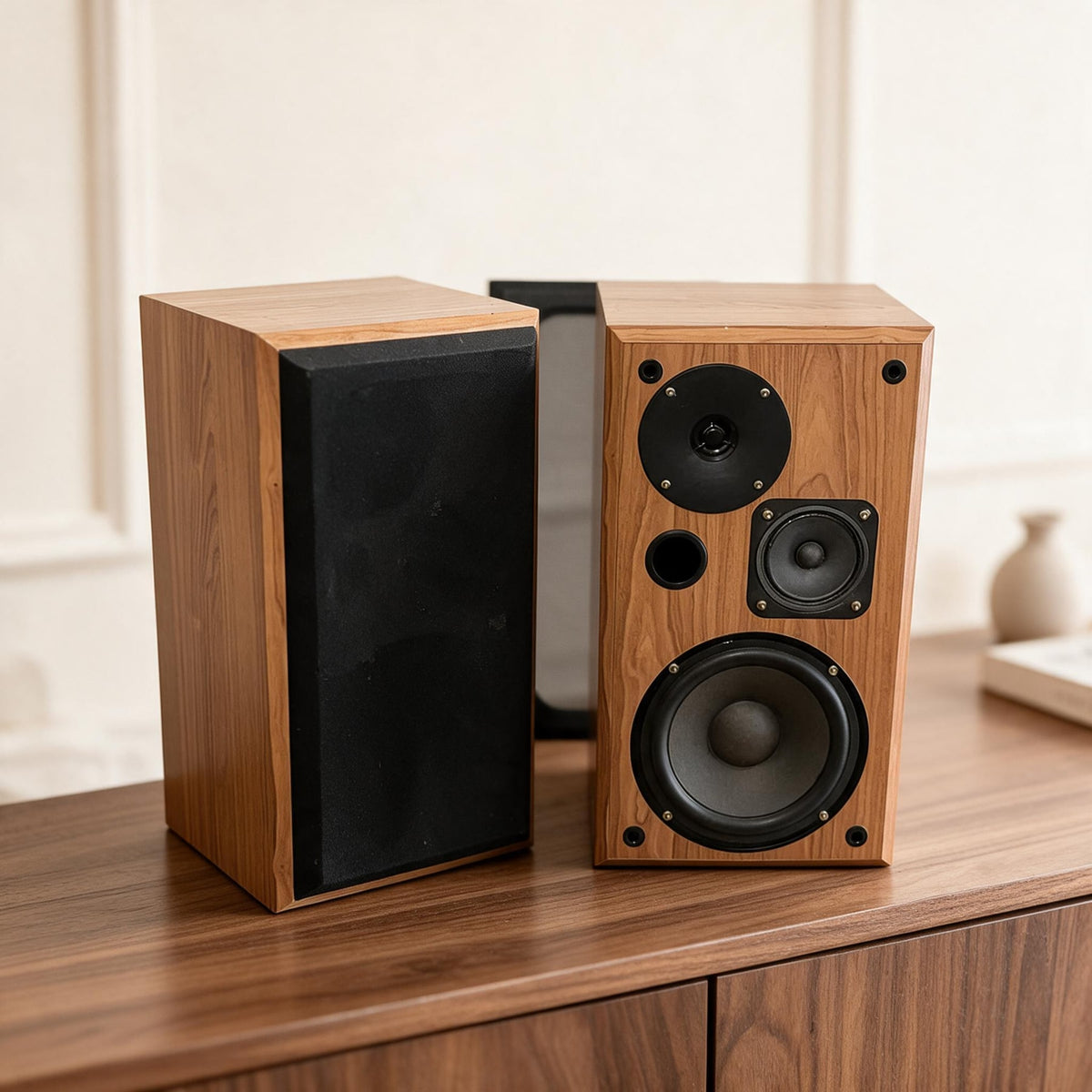ELTAX CENTURY 150 Rare Vintage MINT 3-Way Speakers Tested Danish Hi-Fi