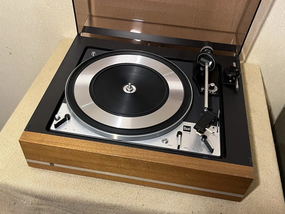 DUAL 1218 Rare Vintage Turntable / Receiver / Speakers Set Warranty Tested Hi-Fi