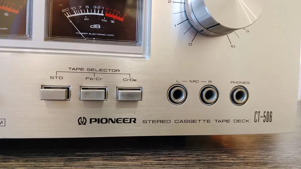 Pioneer CT-506 Rare Vintage Cassette Deck Serviced Dolby Stereo