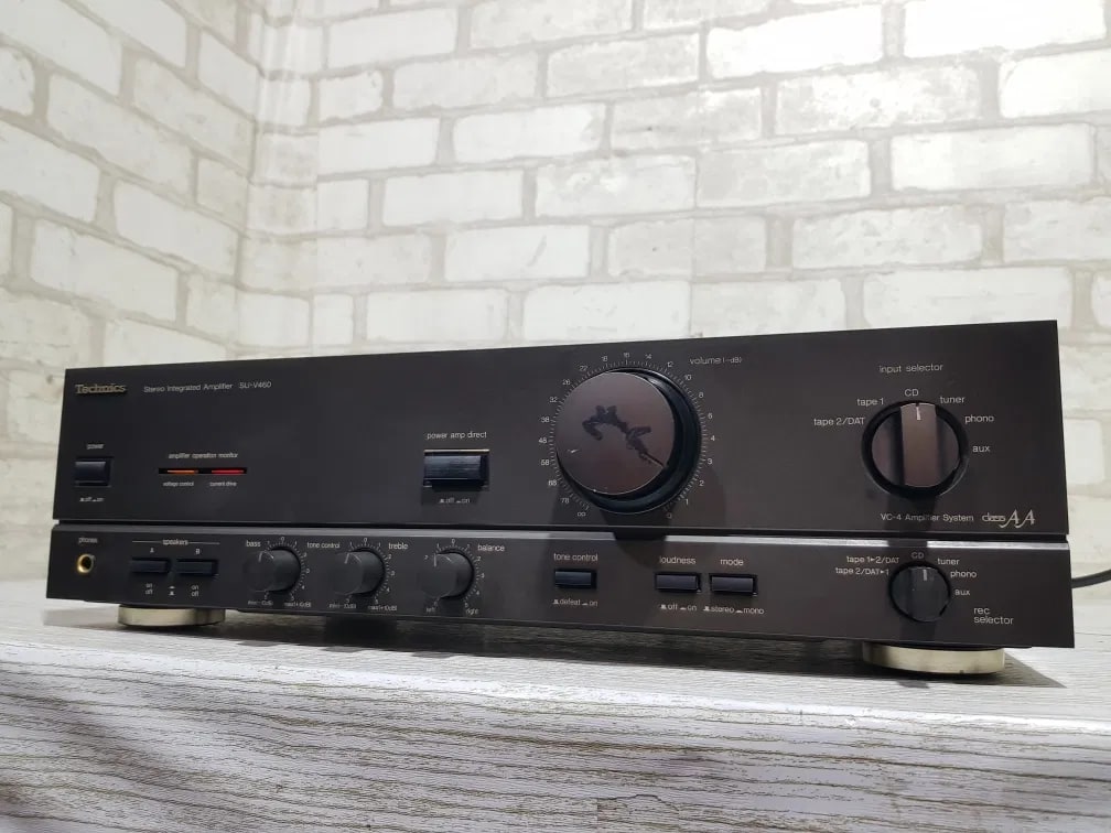 Technics SU-V460 Rare Vintage Integrated Amplifier Tested Working