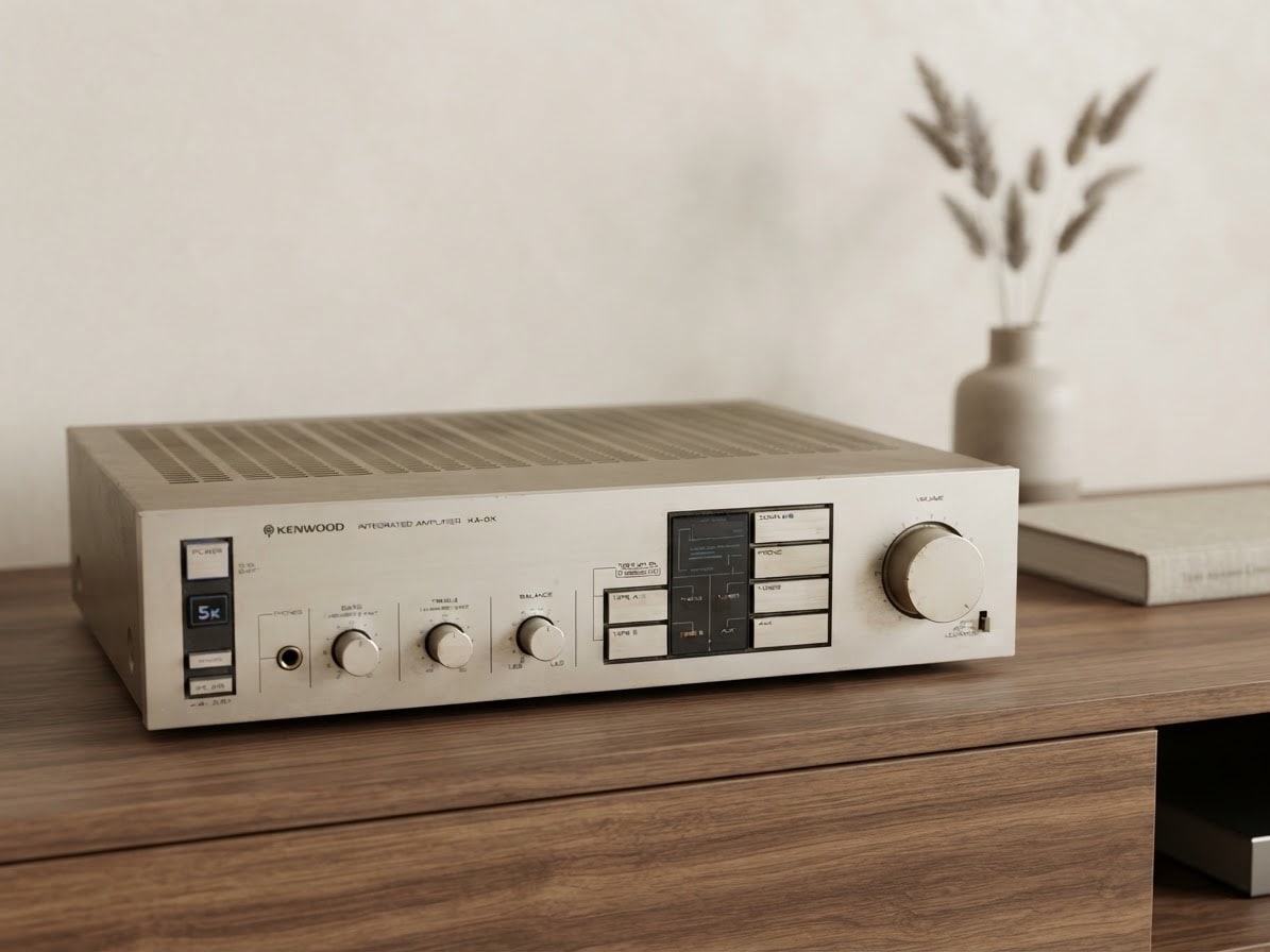 Kenwood KA-5X Rare Vintage Hi-Fi Amplifier Tested Stereo Transistor Warranty
