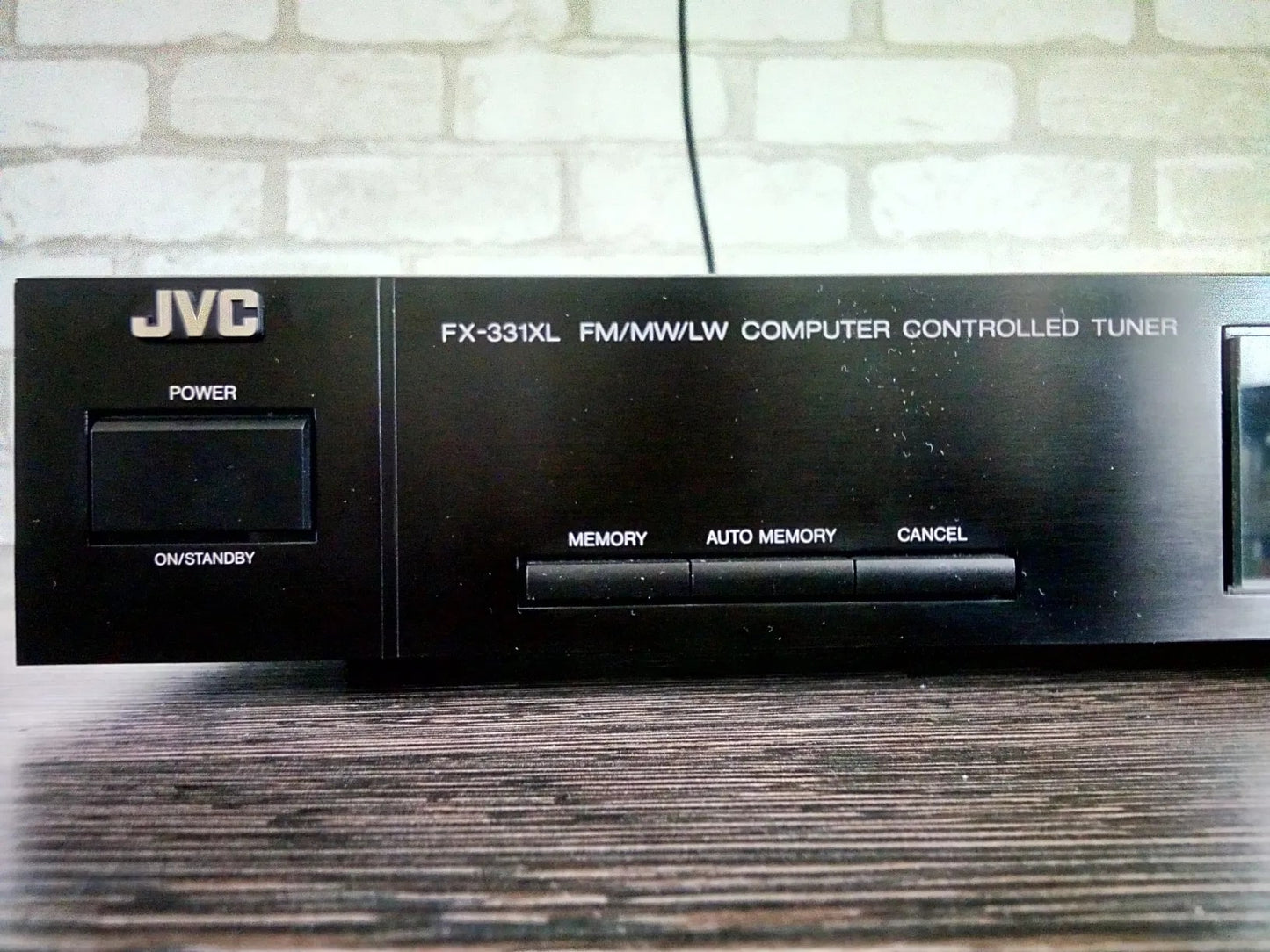JVC FX-331XLBK Rare Vintage Stereo Tuner Warranty