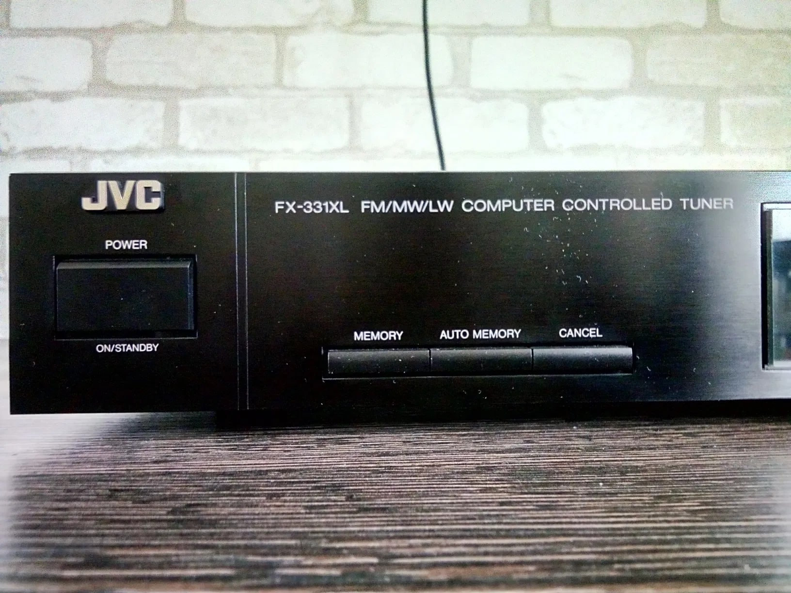 JVC FX-331XLBK Rare Vintage Stereo Tuner Warranty