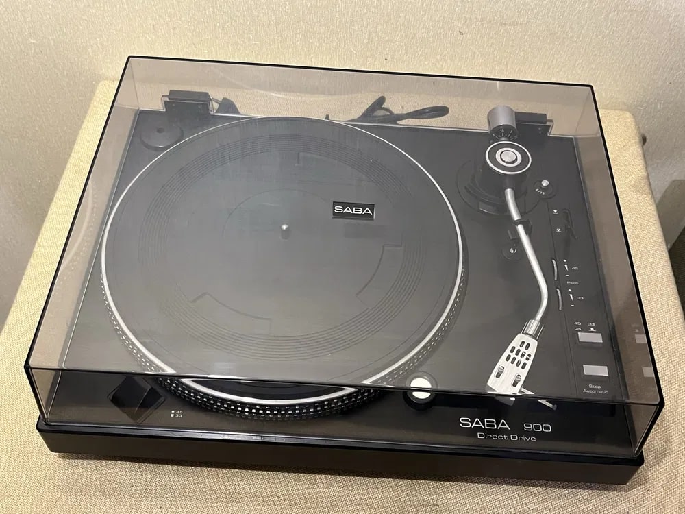 SABA PSP-900 Rare Vintage Turntable Working Direct Drive Stereo Hi-Fi