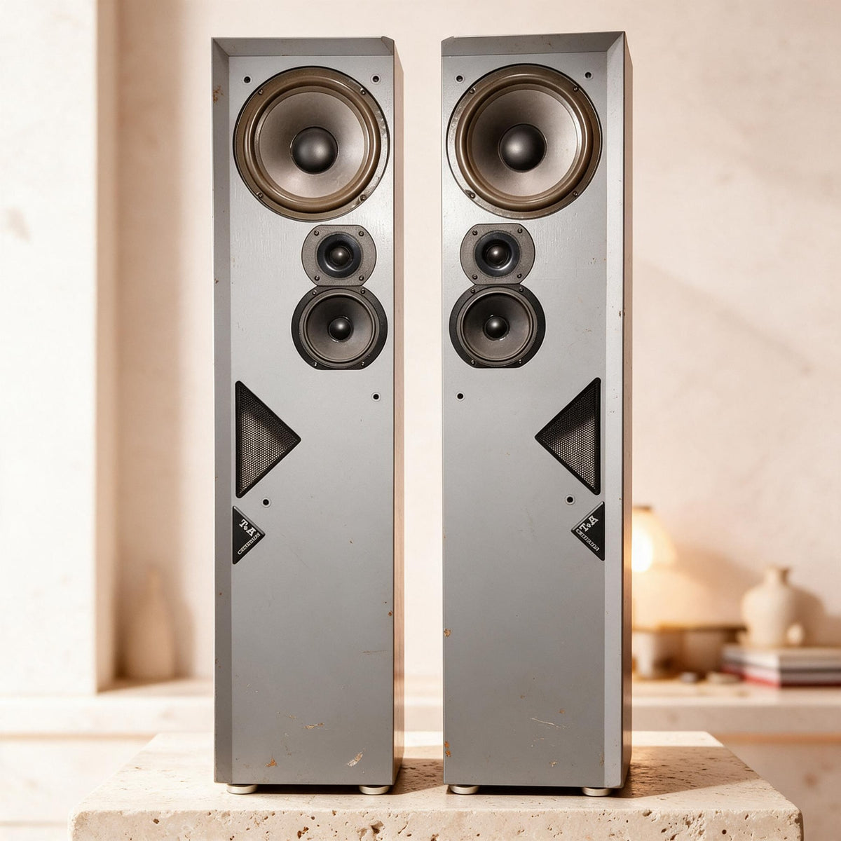T+A Criterion T-100 Rare Vintage Floorstanding Speakers Tested Stereo