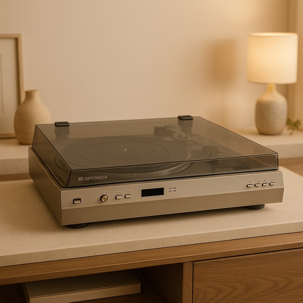 Optonica RP-5100 Rare Vintage Turntable Serviced Warranty Direct Drive